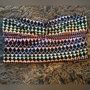 PINK by Victoria Secret cropped tube top size medium